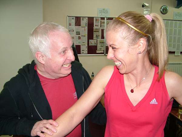 Northern Squash Club members enjoying World Squash Day 2012 Northern Squash Club members enjoying World Squash Day 2012