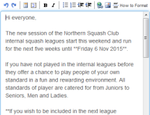 Invite non-players to join the league